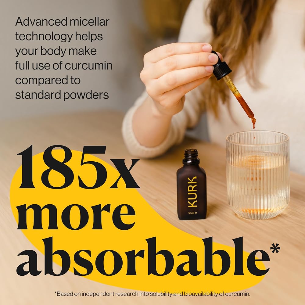 Kurk High Strength Liquid Curcumin Oil from Turmeric - image 7