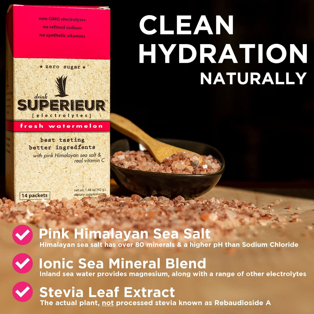 Superieur Sea Mineral Electrolyte Powder