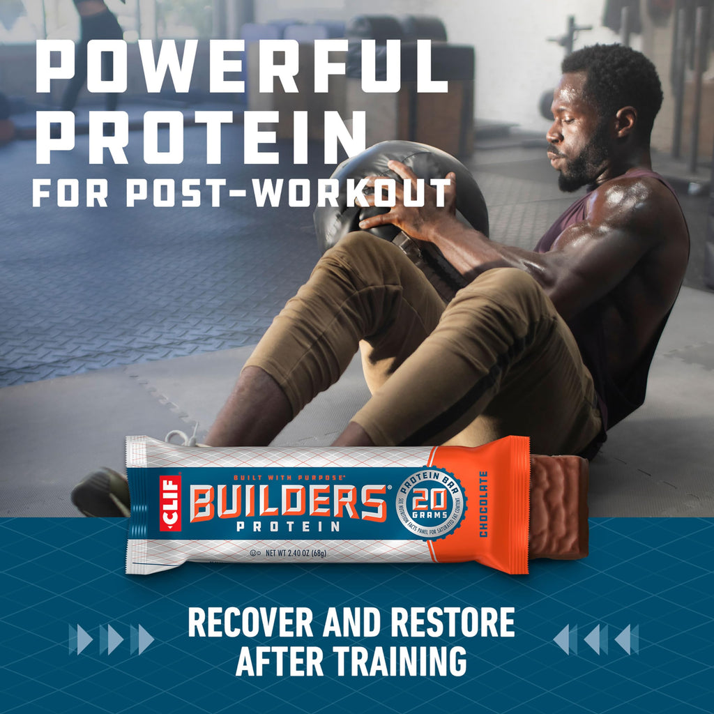 CLIF Builder's Plant Based Protein Bars Variety Pack - 12 Count - image 4