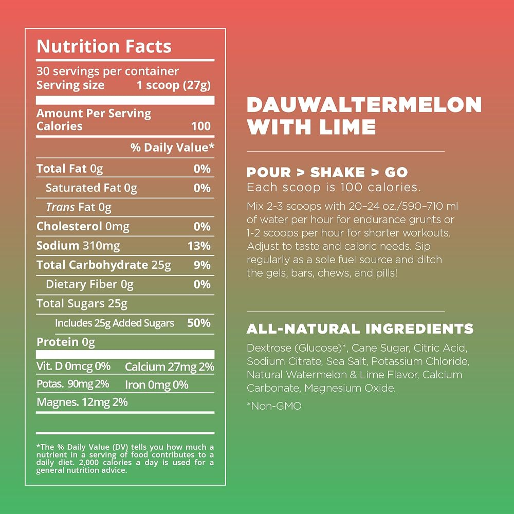Tailwind Nutrition Endurance Fuel Drink Mix with Electrolytes