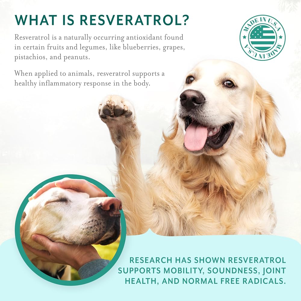 Petthrive Resveratrol Chews Dog Supplement - image 5