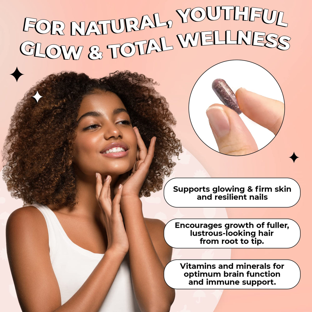 Future Kind Vegan Collagen Booster with Biotin & Vitamin C - 60 Capsules - image 3