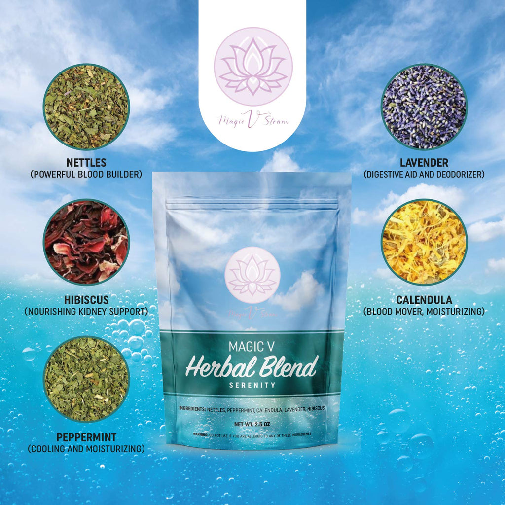 Magic V Serenity Yoni Steam Herbs for Women - 6 Steam Bags - image 2