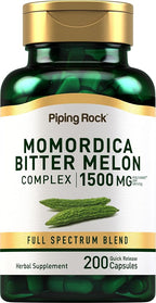 Piping Rock Bitter Melon Capsules - 200 Capsules