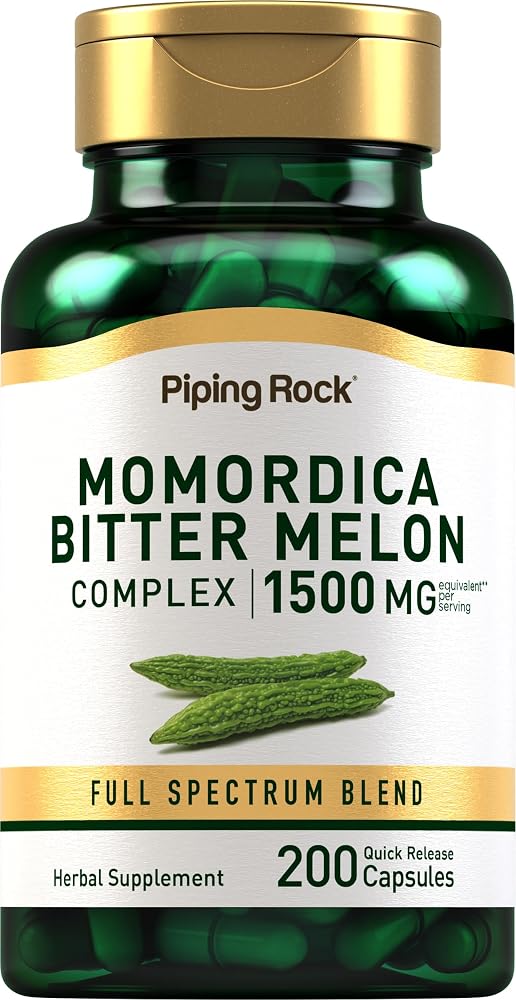 Piping Rock Bitter Melon Capsules - 200 Capsules