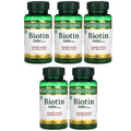 Nature's Bounty Biotin 5000 mcg Liquid Softgels - 360 Count