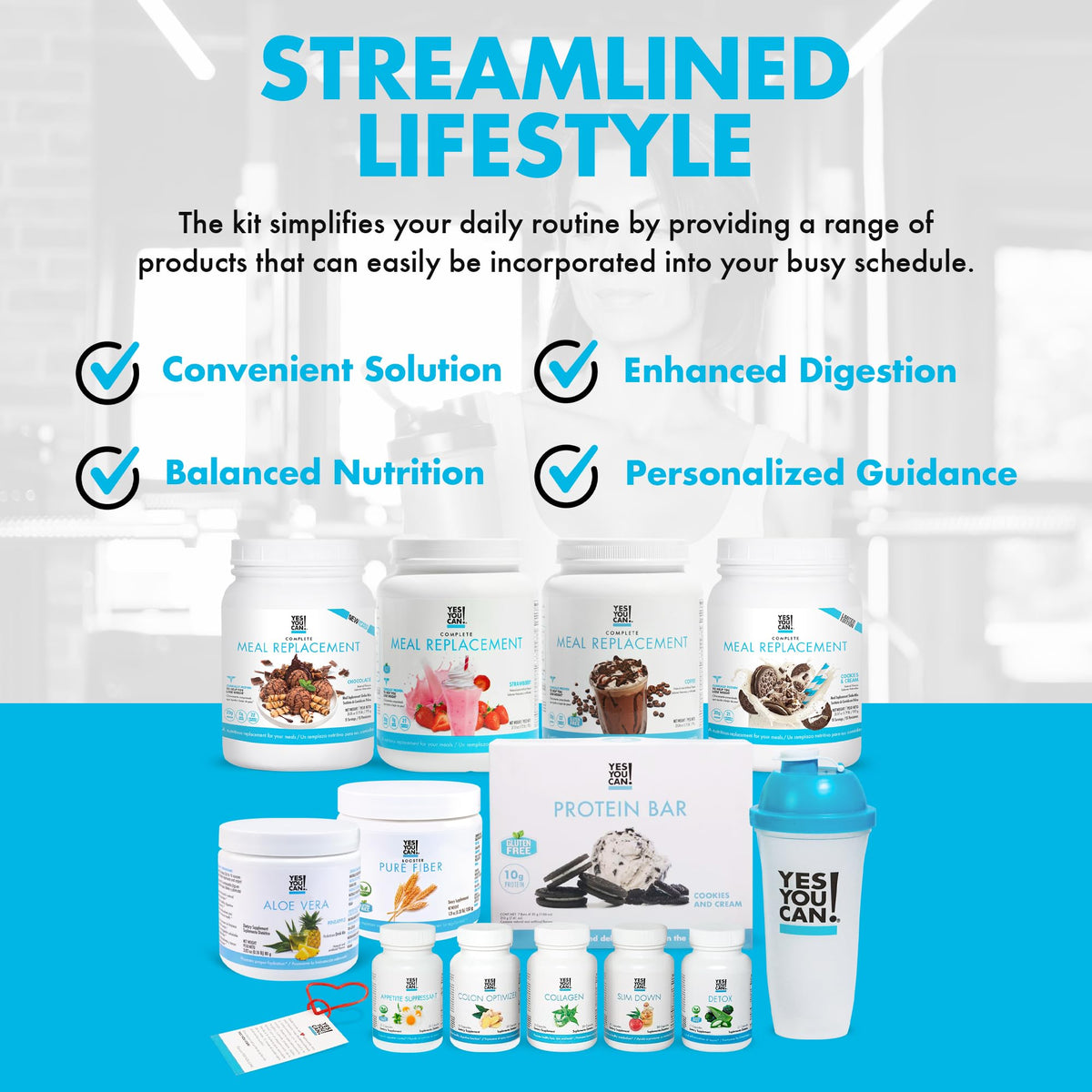 Yes You Can! All-in-One Kit Meal Replacement Shakes - Pack of 14 - image 3