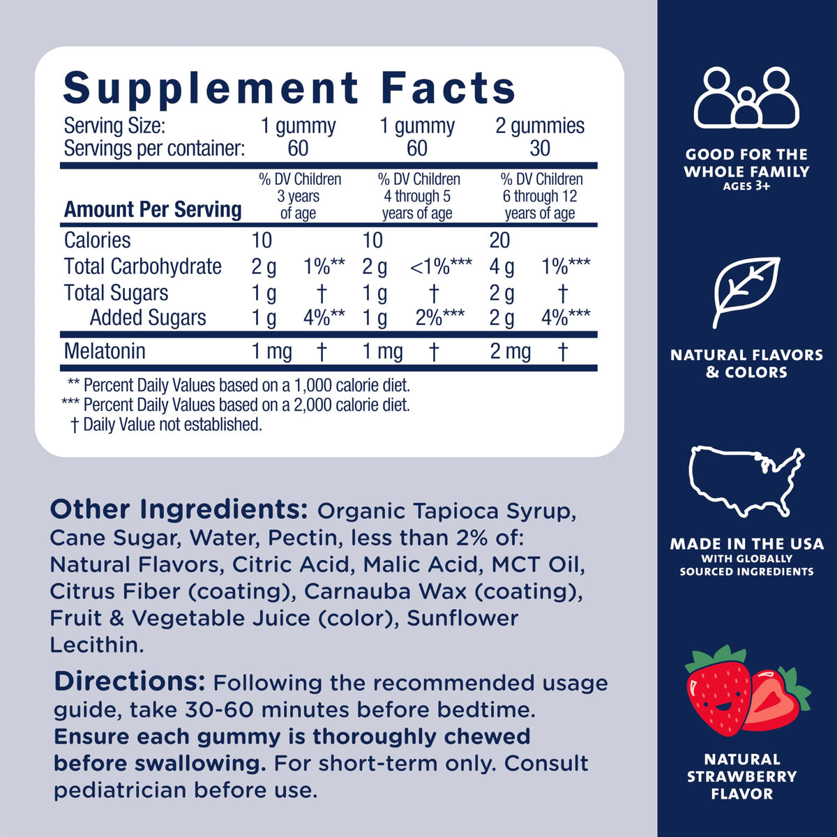 Mommy's Bliss Kids Sleep Support Melatonin Gummies - 60 Gummies - image 5