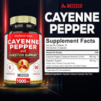 Mecisco Cayenne Pepper Capsules_60 210 Caps_300mg