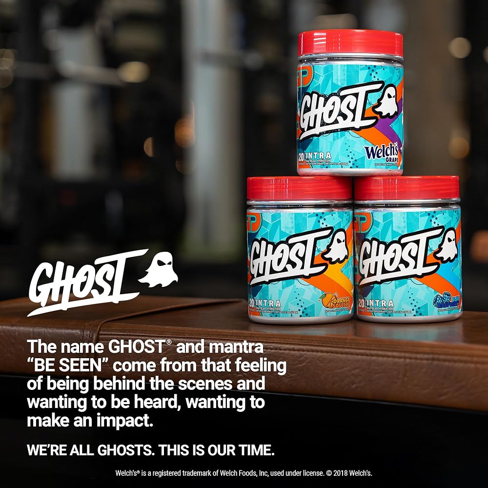 GHOST Intra Workout Powder Drink Mix Orange Squeeze - 20 Servings - image 6