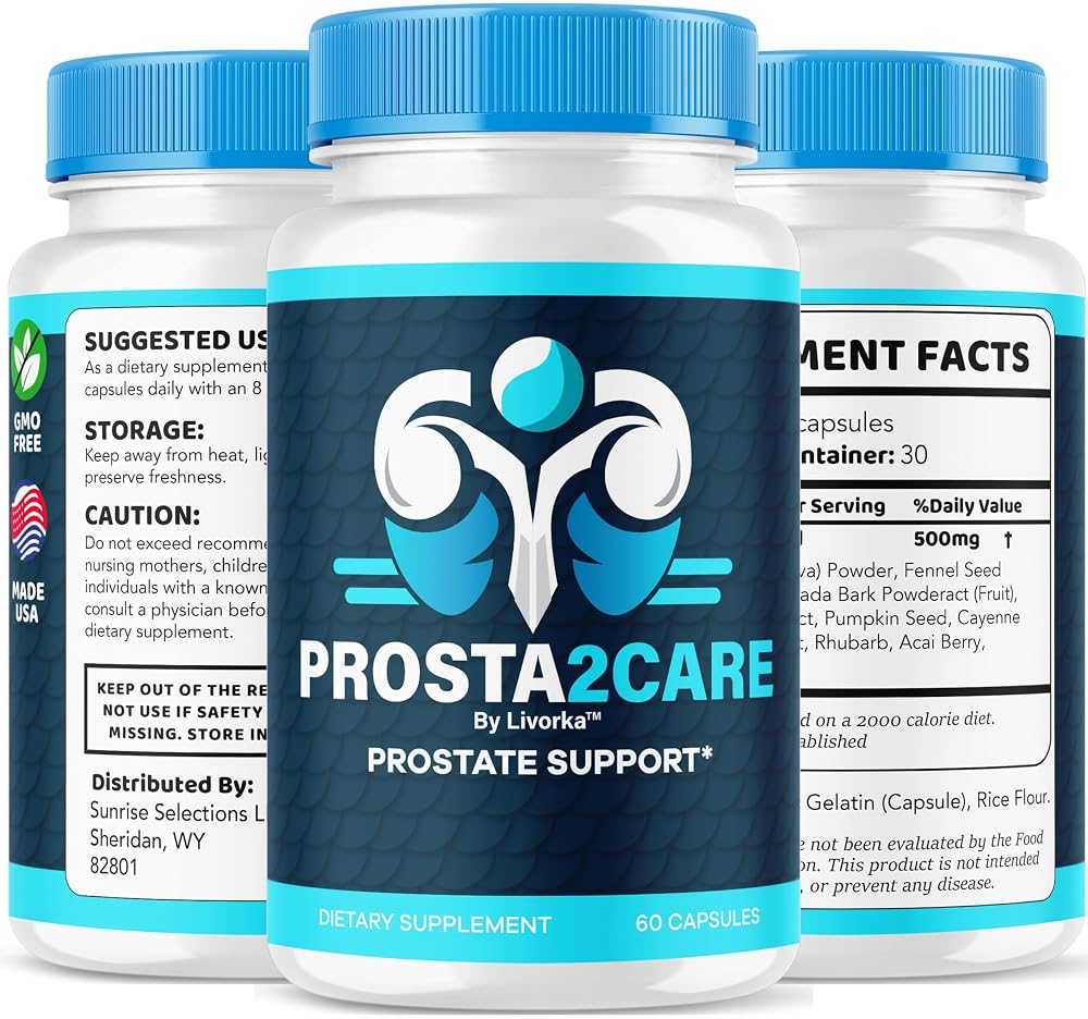 LIVORKA Prosta2Care Advanced Formula Capsules - 300 Capsules - image 8