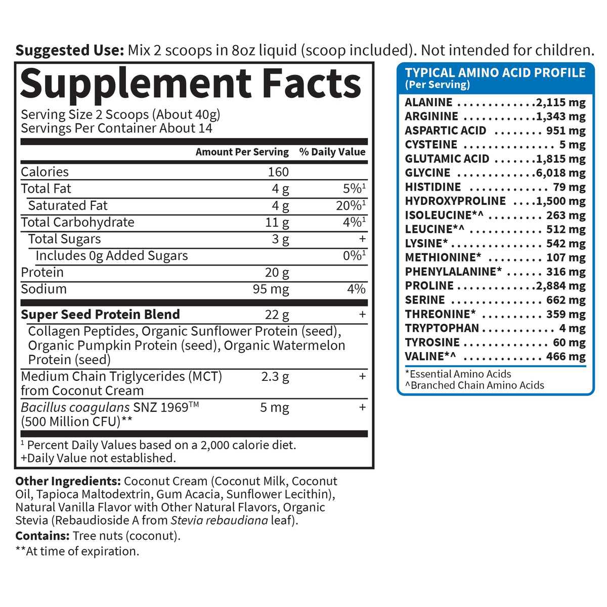 Garden of Life Grass Fed Collagen Protein Powder Vanilla - 14 Servings - image 6