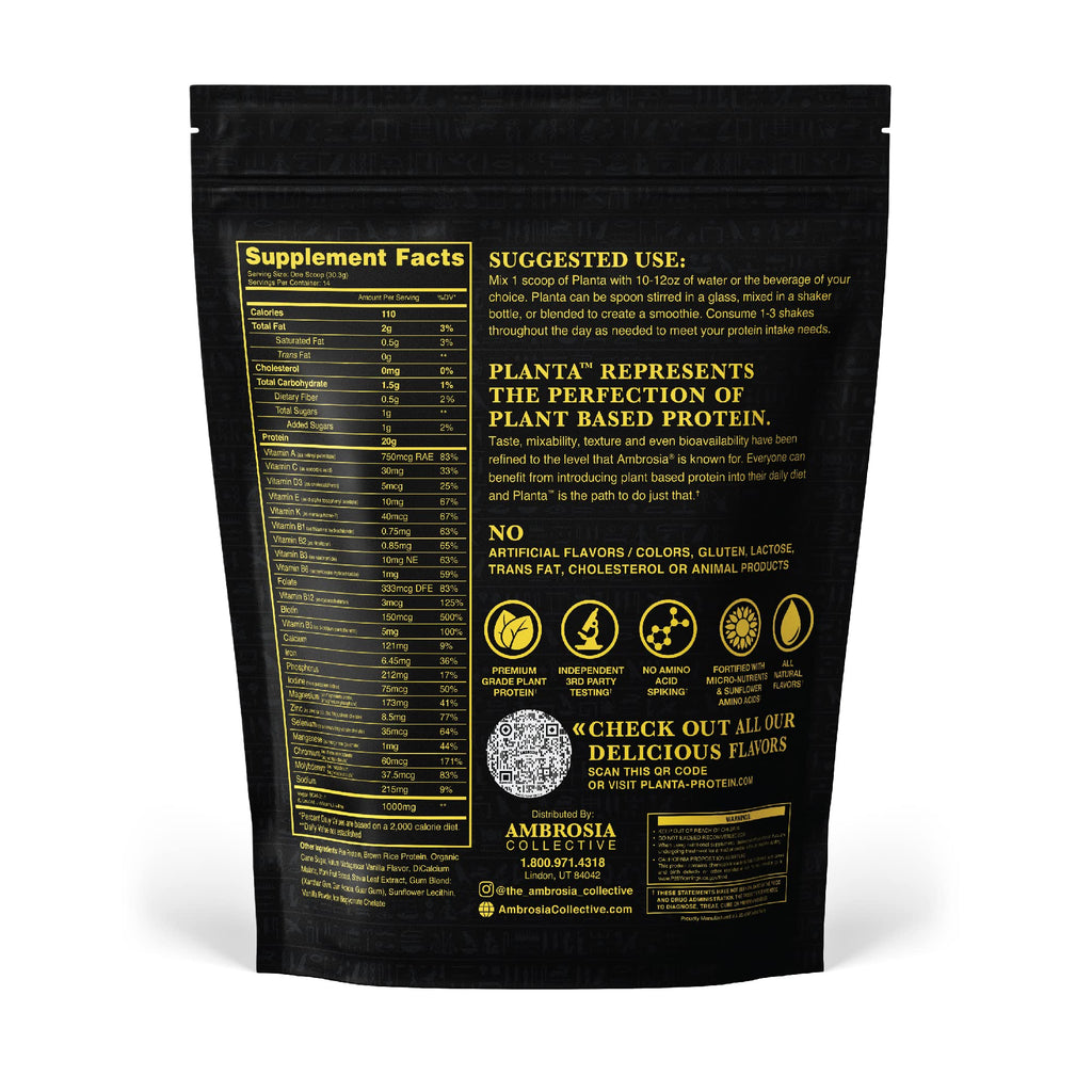 Ambrosia Planta - Premium Plant-Based Protein
