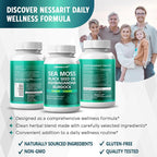 Nessarit Complete 16-in-1 Sea Moss Blend Capsules - 150 Count - image 9