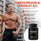 HUMANX Turkesterone & Tongkat Ali 900mg Capsules - 60 Count - image 3