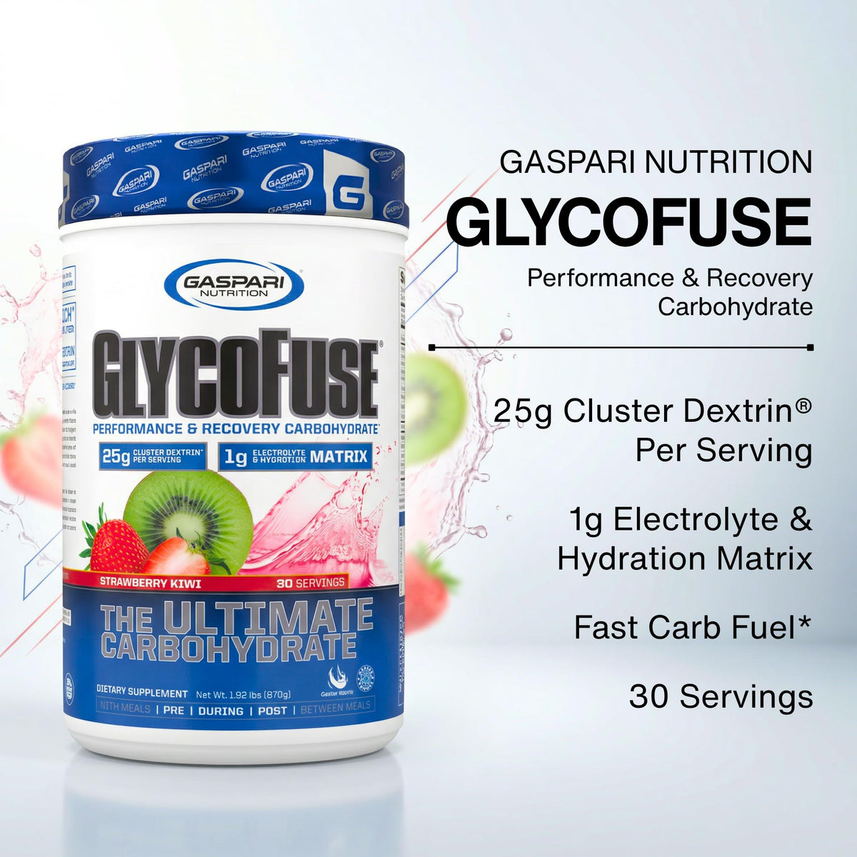 Gaspari Nutrition Glycofuse: Performance and Recovery Carbohydrate