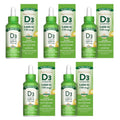 Nature's Truth Vitamin D3 5000 IU Liquid - Pack of 5 (2 oz each)