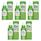 Nature's Truth Vitamin D3 5000 IU Liquid - Pack of 5 (2 oz each)