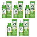Nature's Truth Vitamin D3 5000 IU Liquid - Pack of 5 (2 oz each)