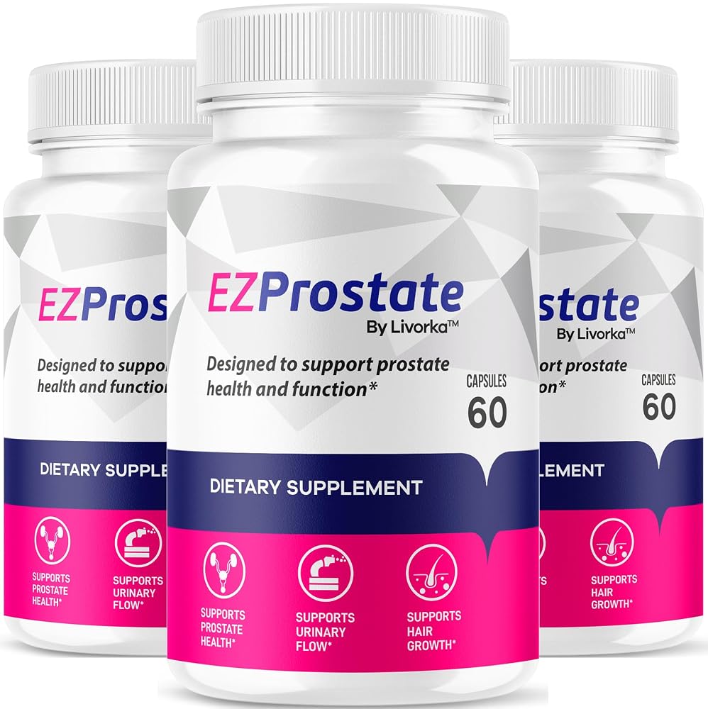LIVORKA EZ Prostate Supplement Advanced Formula - 180 Capsules
