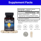 RediMind Natural Cognitive Support Brain Supplement - 30 Capsules - image 6