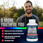 7 Lights Sulfur Defense Opti-MSM 99.9% Pure MSM Powder - 180 Capsules - image 7