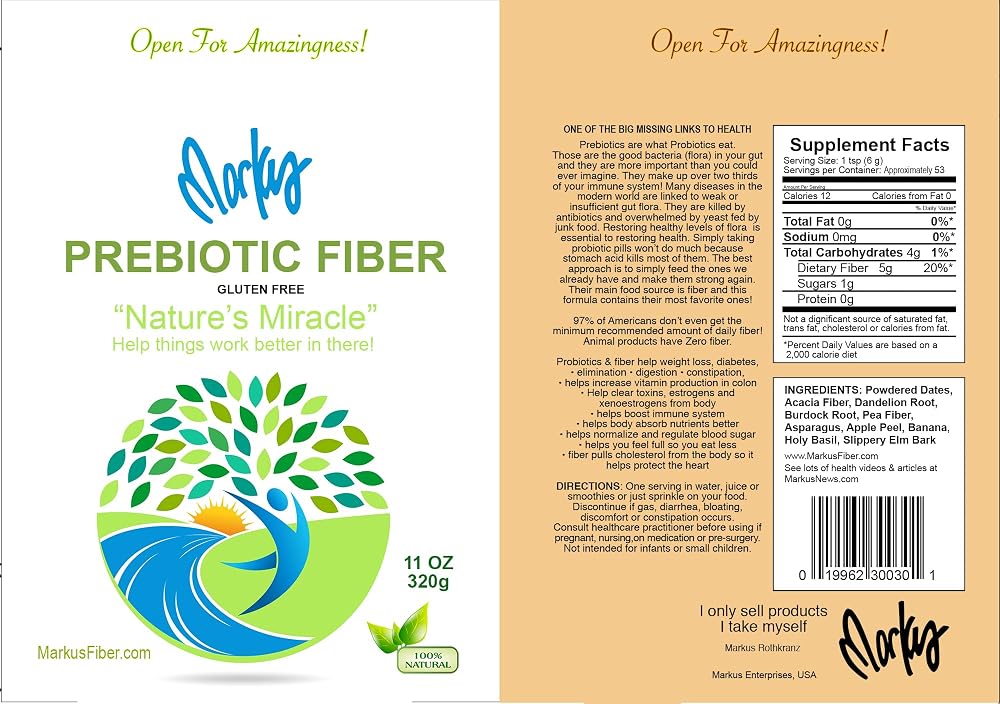 Wild Force Prebiotic Formula Dietary Fiber Powder - 11 oz - image 3