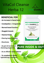 Vita Sharks VitaCol Clense Herba 12 Colon Cleanse - 1 Capsules - image 6