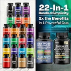 SXNWSN Shilajit Complex + Sea Moss Complex Set - 240 Capsules - image 5