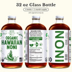 Healing Noni Hawaiian Pure Noni Juice - 4 x 32 fl oz - image 3