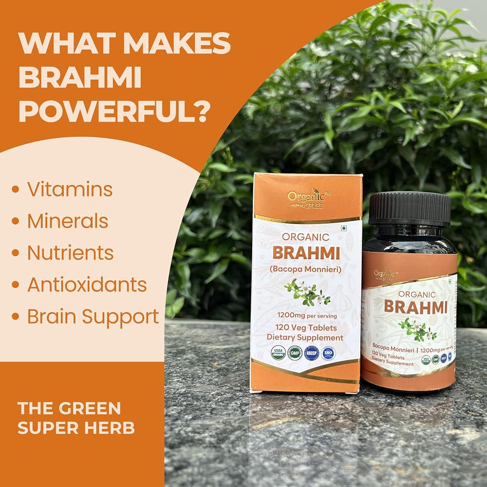 ORGANIC SPREE BRAHMI 120