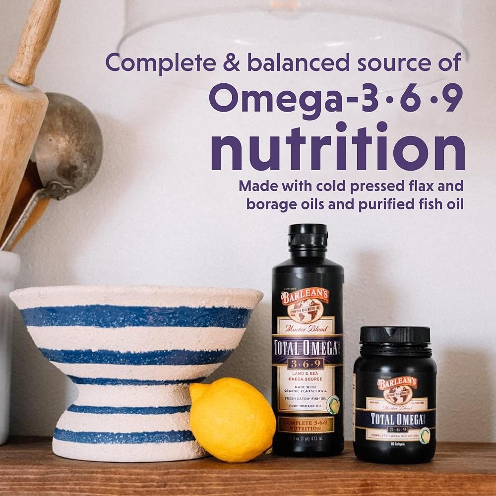 Barlean's Total Omega 3 6 9 Fish Oil Liquid Supplement - image 10