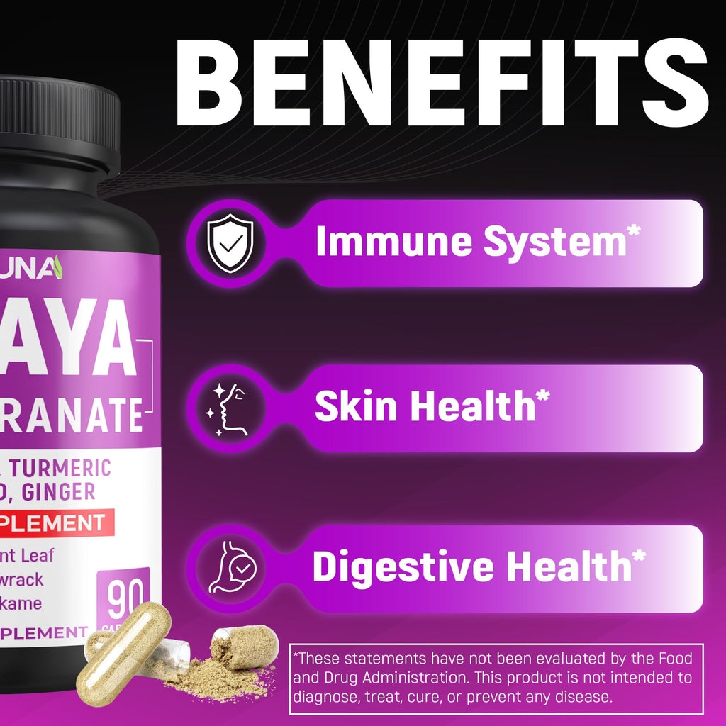 CIVIMUNA Papaya Capsules Herbal Supplement - 90 Capsules - image 5
