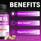 CIVIMUNA Papaya Capsules Herbal Supplement - 90 Capsules - image 5