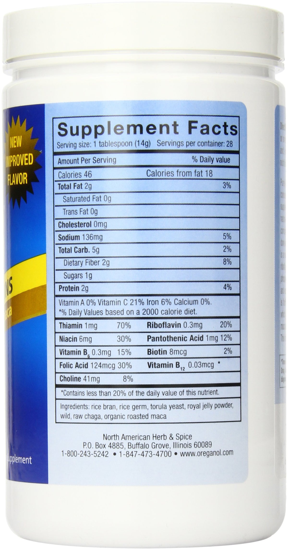 NORTH AMERICAN HERB & SPICE Purely-B Whole Food B Complex - 28 Servings - image 3
