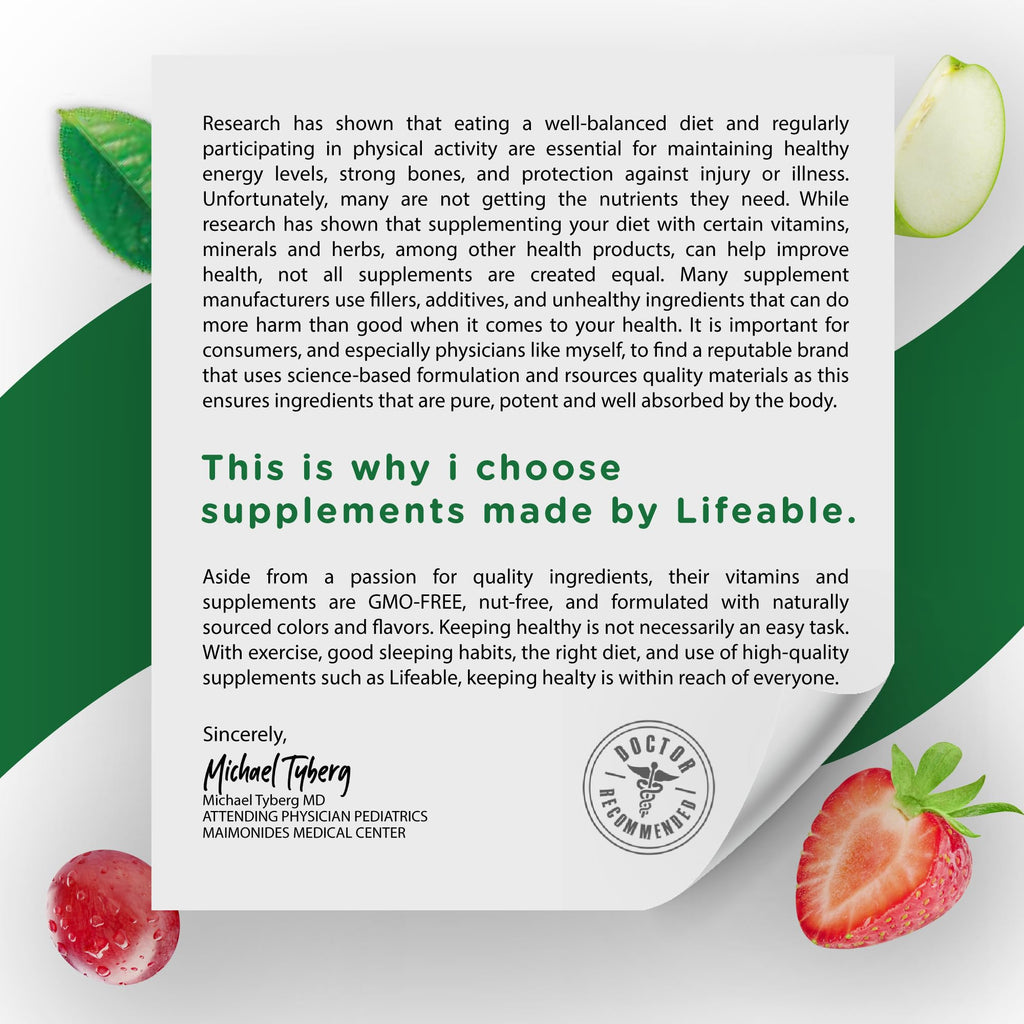 Lifeable Pre Post Probiotic Gummies for Women, 10 Billion - 90 Gummies - image 8