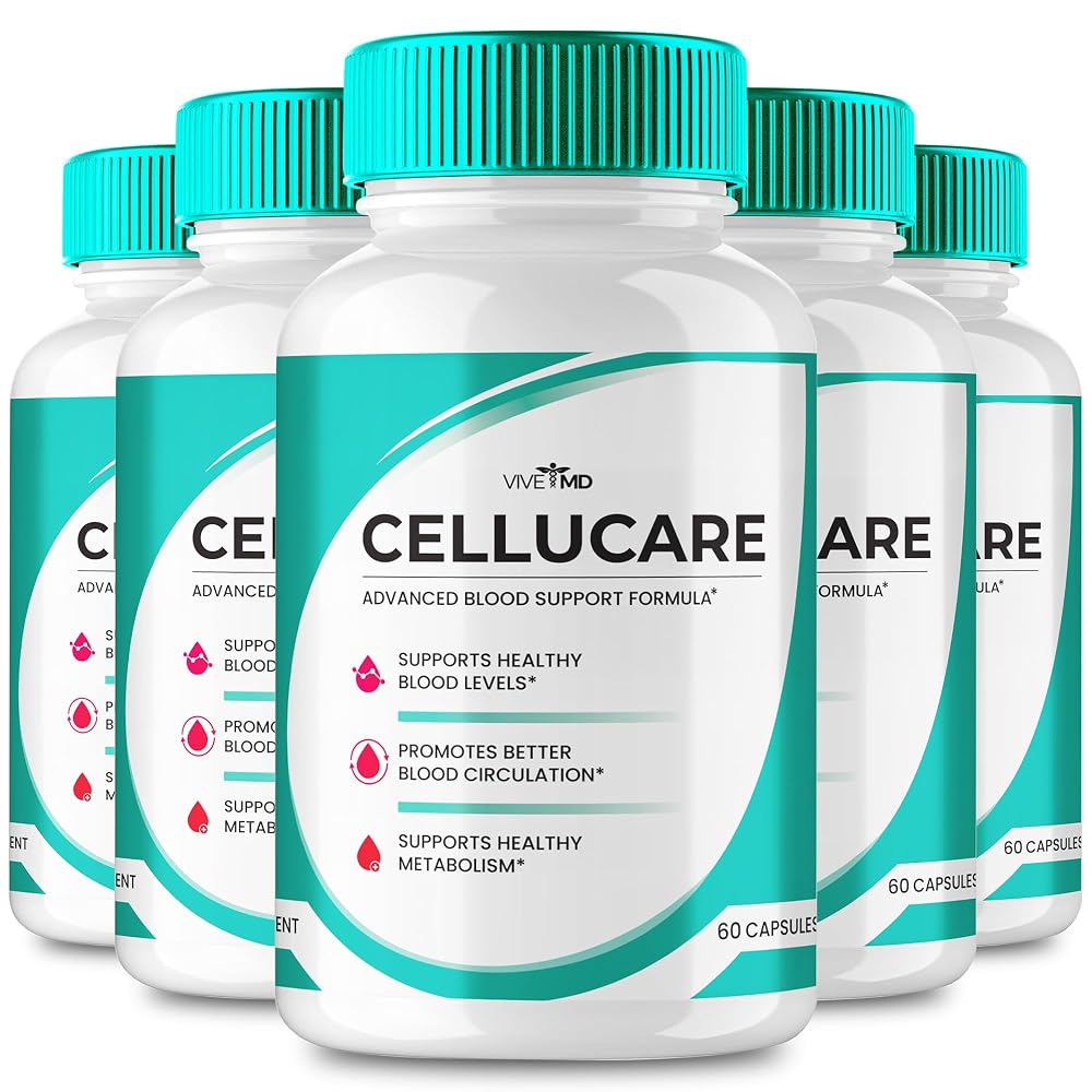 PureFight4U Cellucare Blood Support Formula Capsules - 300 Count