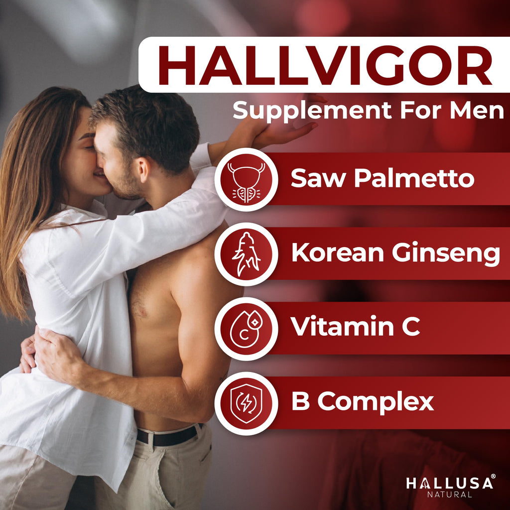 "N/A" Hallusa Hallvigor Prostate Health Men's Multivitamin - 60 Capsules - image 8