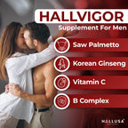 "N/A" Hallusa Hallvigor Prostate Health Men's Multivitamin - 60 Capsules - image 8