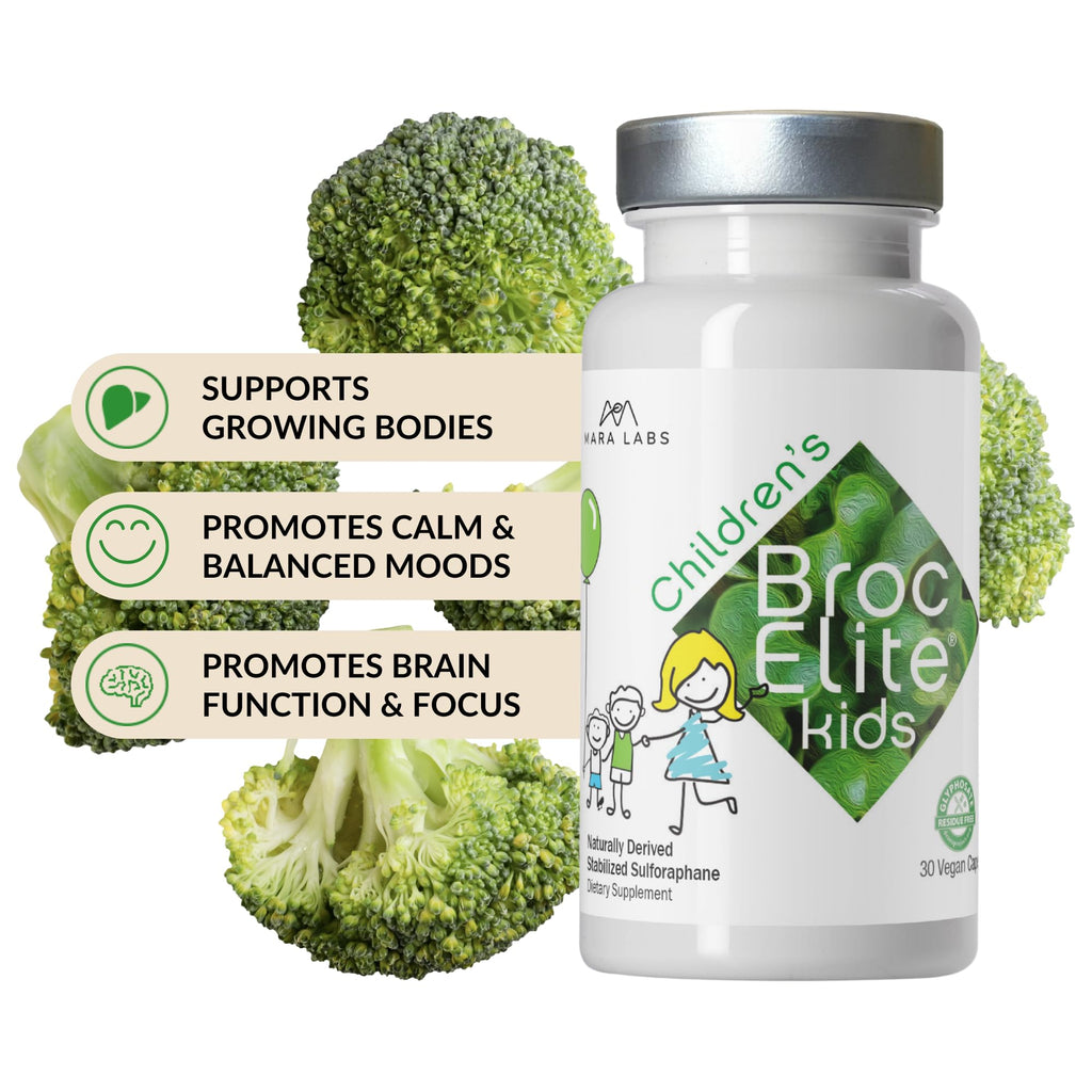 BrocElite Mara Labs Kids Broccoli Supplement - 30 Capsules - image 5