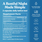 Eu Natural Serenity Sleep Aid for Adults - 60 Vegetarian Capsules - image 7
