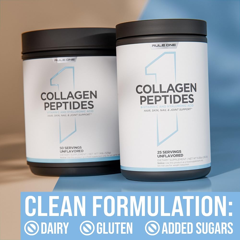 Rule 1 Collagen Peptides Powder - Hydrolyzed Bovine Collagen