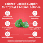 Nutriana Thyroid Support Gummies with Selenium & Iodine - 60 Count - image 2