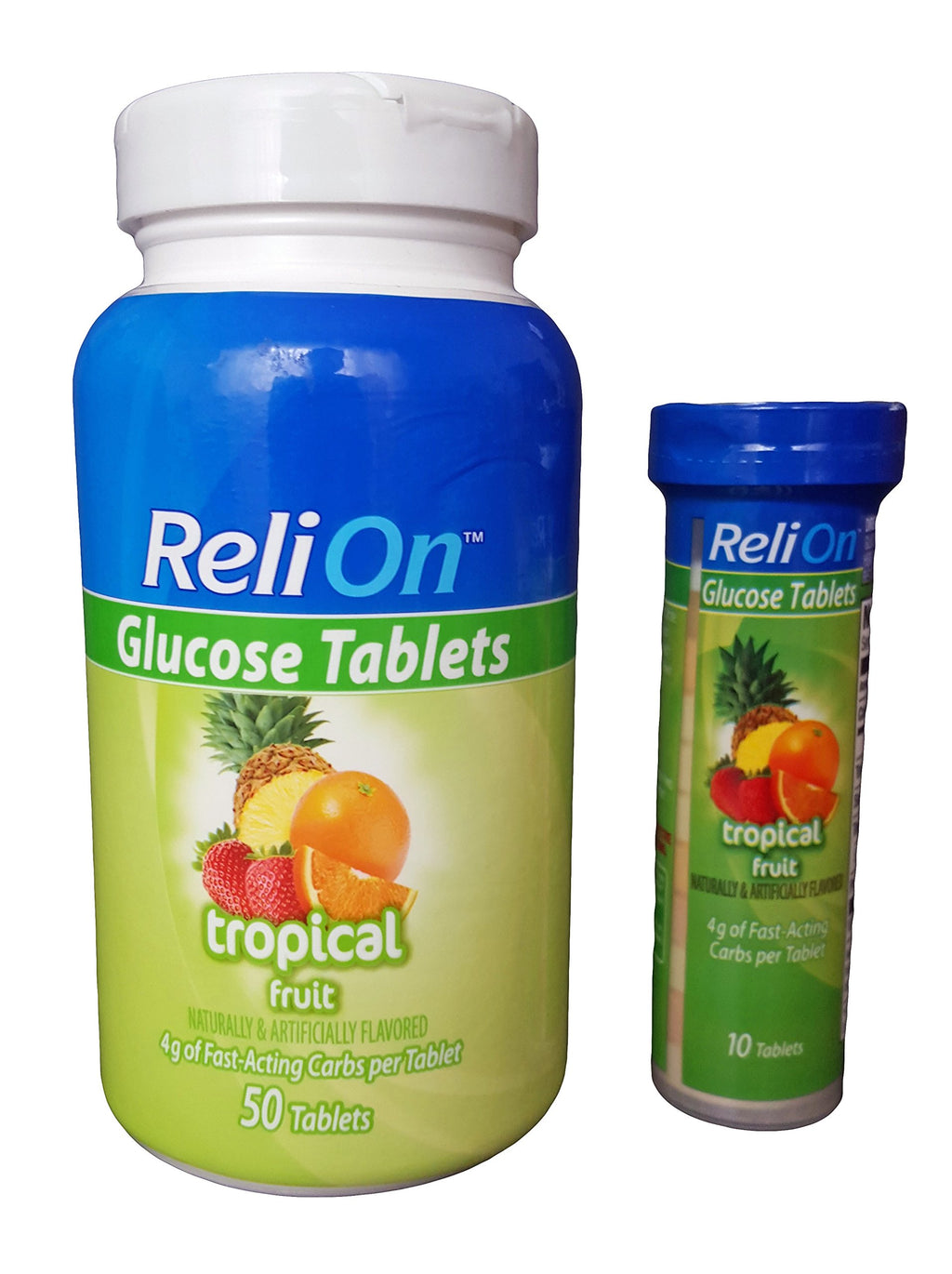 Reli On ReliOn Glucose Tablets Tropical Fruit - 50 Tablets