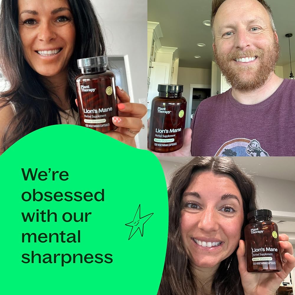 Plant Therapy Lion's Mane Mushroom Supplement for Mental Clarity - image 6