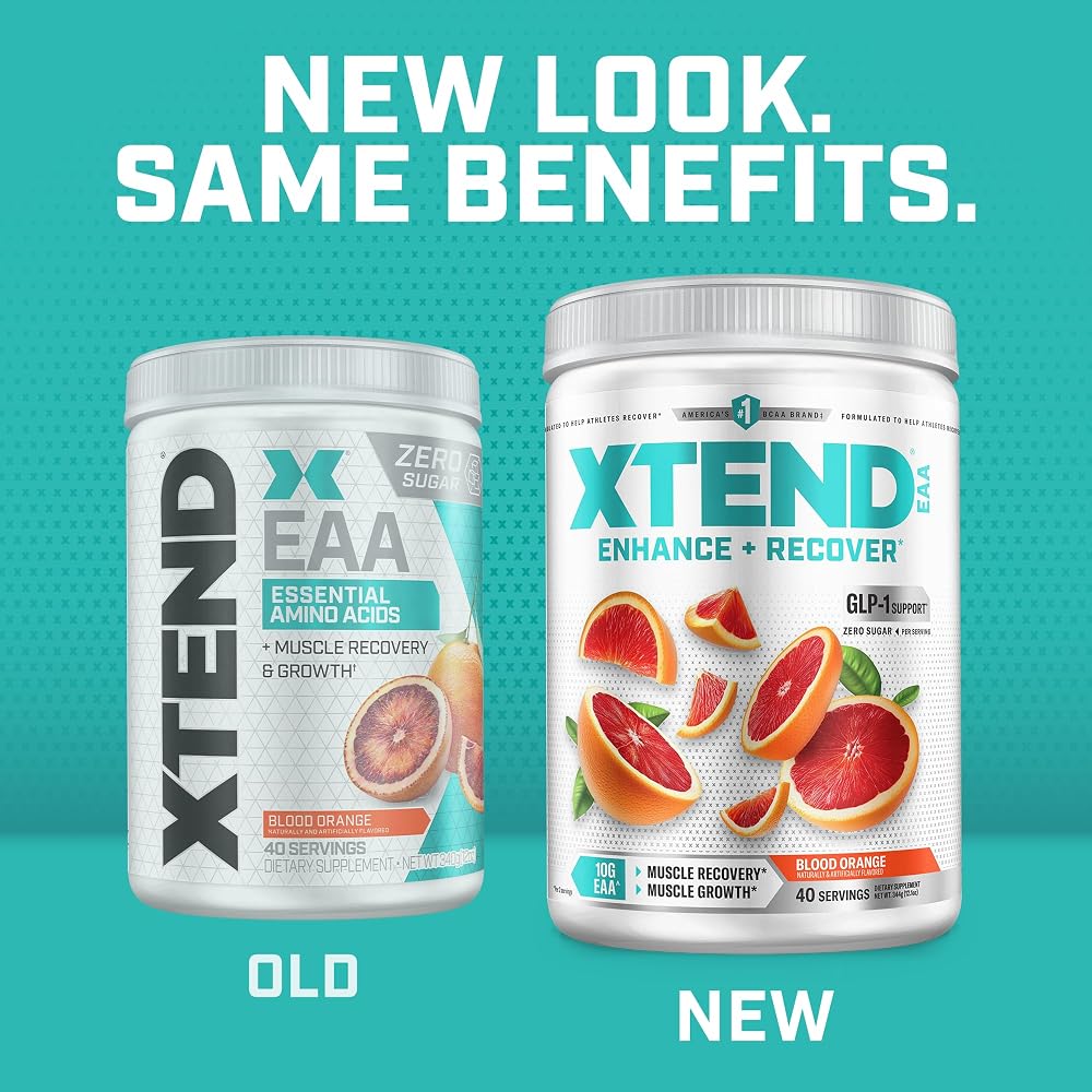 Scivation XTEND EAA Powder Muscle Recovery Lean Growth and Endurance