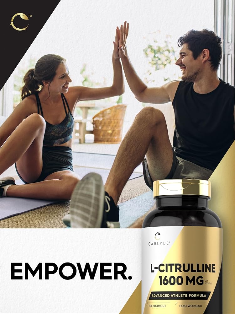 Carlyle L-Citrulline 1600mg - 200 Capsules - image 7
