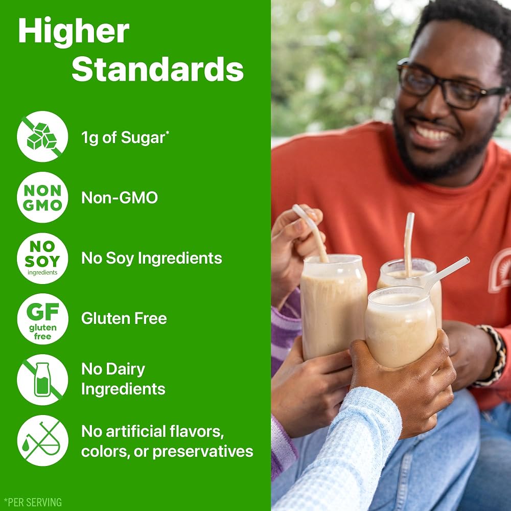 Orgain X Justin's Peanut Butter Protein Powder - 1.17 lb - image 7