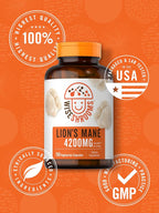 Carlyle Lions Mane Mushroom Supplement - 150 Vegetarian Capsules - image 6