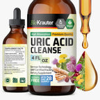 BIO KRAUTER 7-in-1 Uric Acid Support Tincture - 4 Fl Oz
